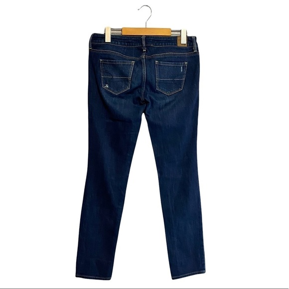 AMERICAN EAGLE | Womens Skinny Distressed Blue Jeans​​ - Picture 3 of 5